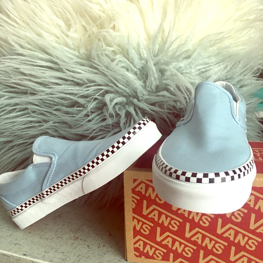 Vans Check Foxing Cool Blue
